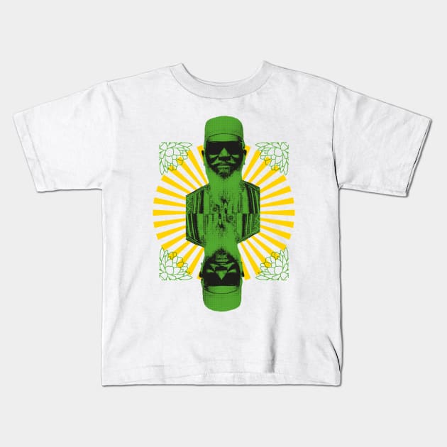 Pharoah Sanders Kids T-Shirt by HAPPY TRIP PRESS